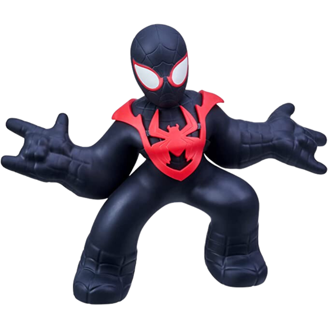 גו ג'יט זו X מארוול - בובה נמתחת - סטרץ' גיבורי על ספיידרמן מיילס מוראלס - Goo Jit Zu