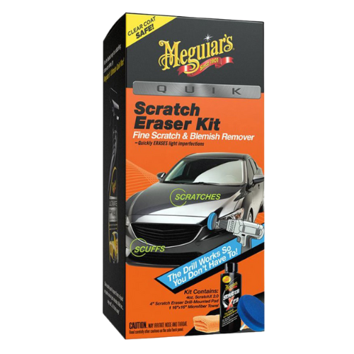קיט מסיר שריטות למברגה - QUIK SCRATCH ERASER KIT מבית MEGUIAR'S