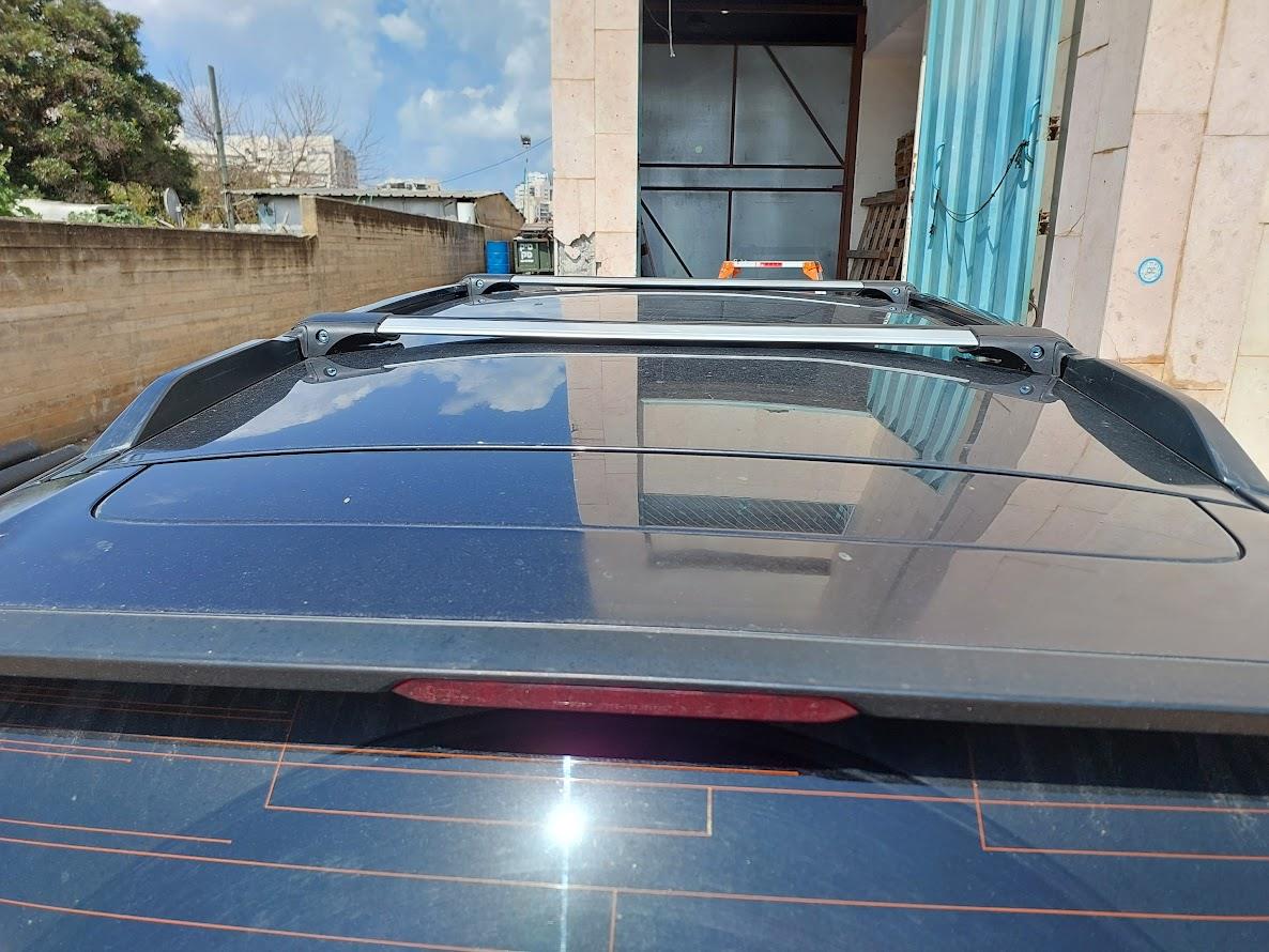 סובארו אאוטבק גגון פסי רוחב לרכב עם פסי אורך מקורי צמוד גג אלומינים אווירודינמי ושקט קמפינג לייף