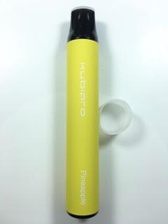 סיגריה אלקטרונית חד פעמית כ 2000 שאיפות Kubipro Disposable 20mg בטעם אננס Pineapple