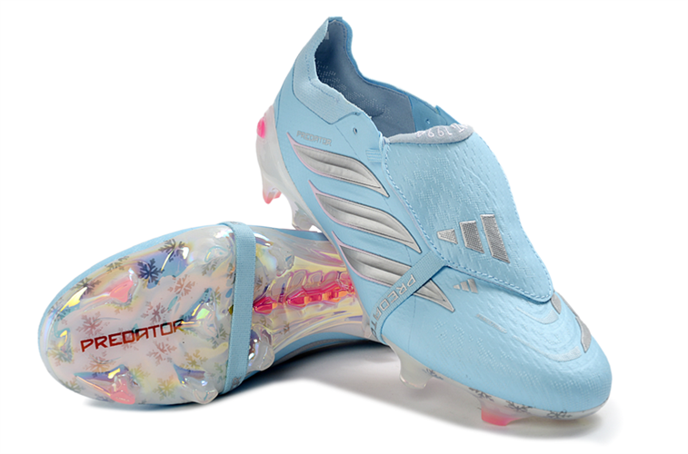נעלי כדורגל אדידס Adidas Predator תכלת כסוף