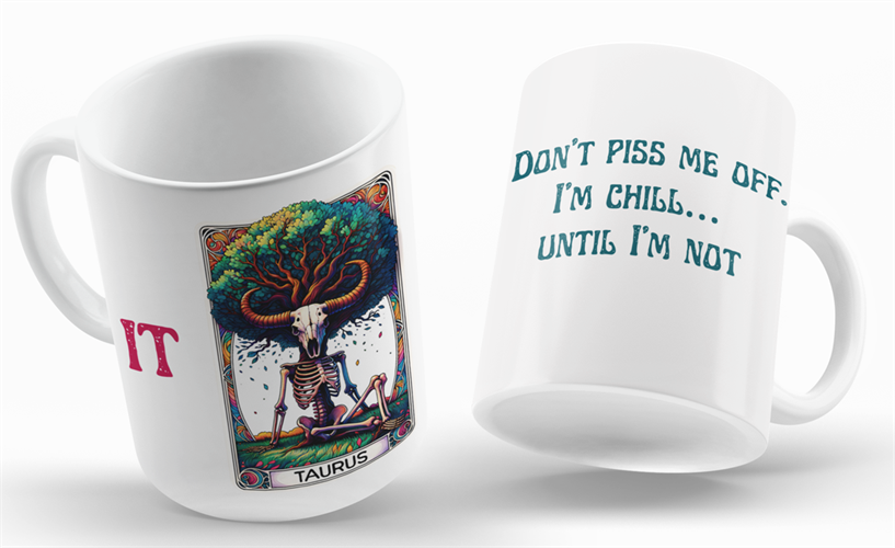 ספל זודיאק – שור (Taurus)