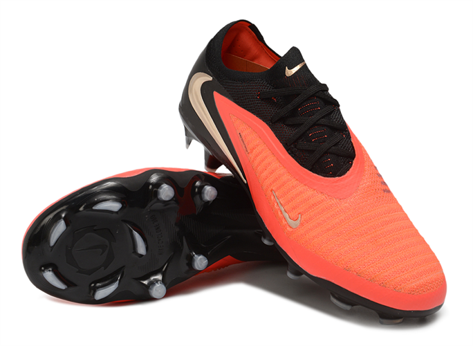 נעלי כדורגל נייק Nike Phantom Elit כתום שחור