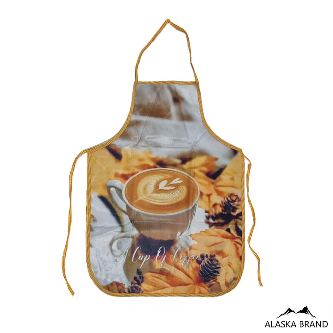 סינר סיליקון איכותי דגם כוס קפה - Cup Of Coffe