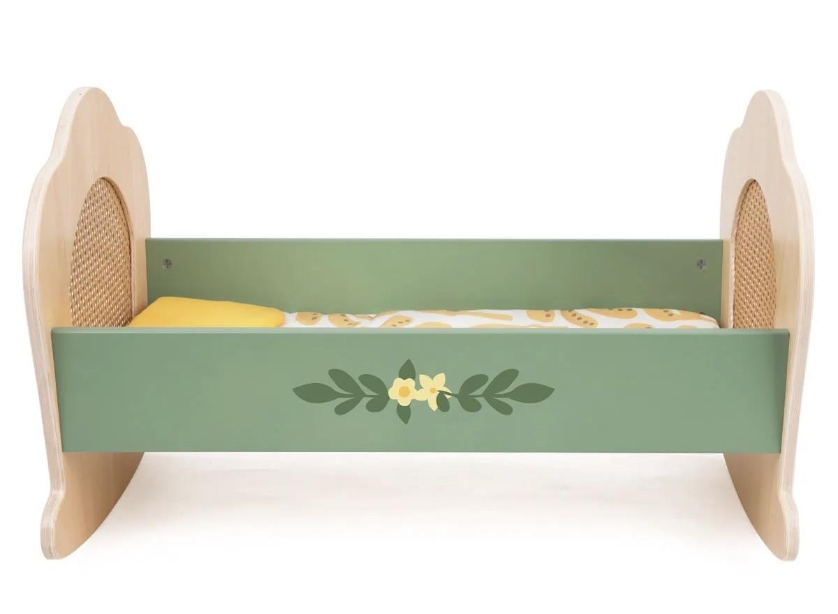 עריסת בובה עץ איכותי