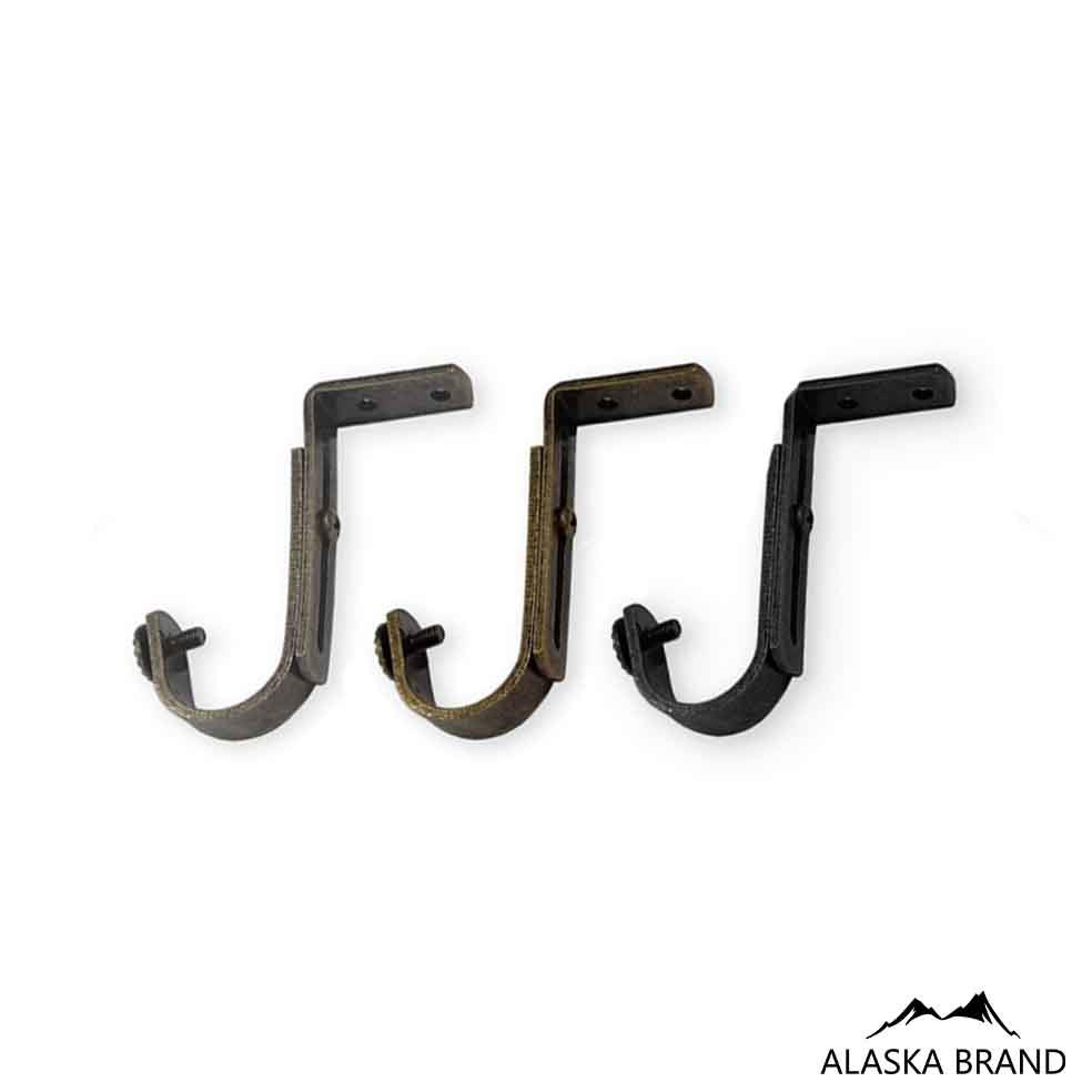 וו תקרה / רגל תקרה טלסקופית לתליית מוט עבה או דק