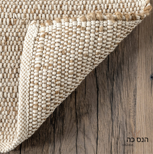 שטיח חבל משולב צמר