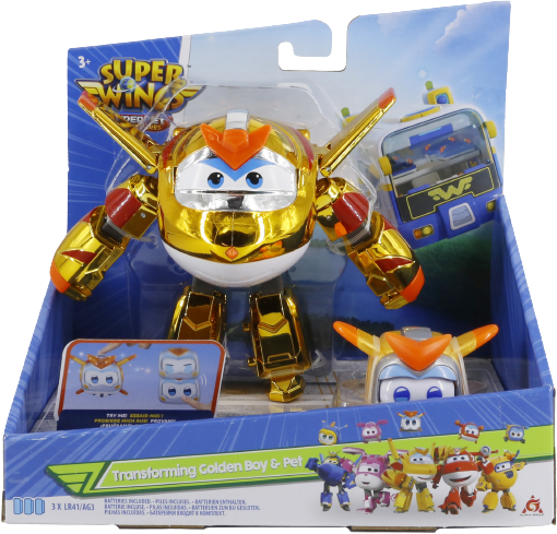 מטוסי על - גולדן בוי משנה צורה וגור על עונה 7