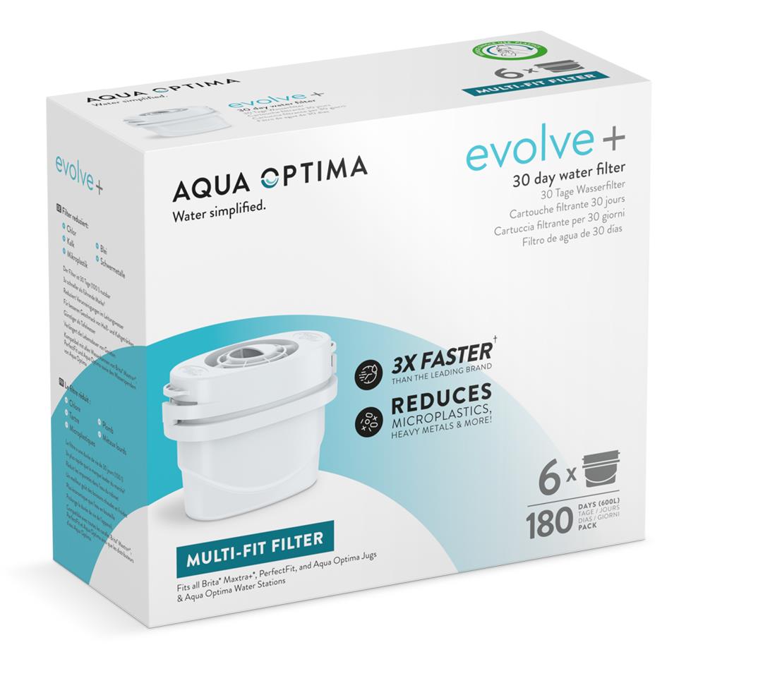 6 פילטרים Aqua Optima