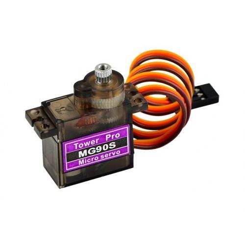 מנוע סרוו 360° Mg90S Metal  Micro Servo  לרכב רובוטי