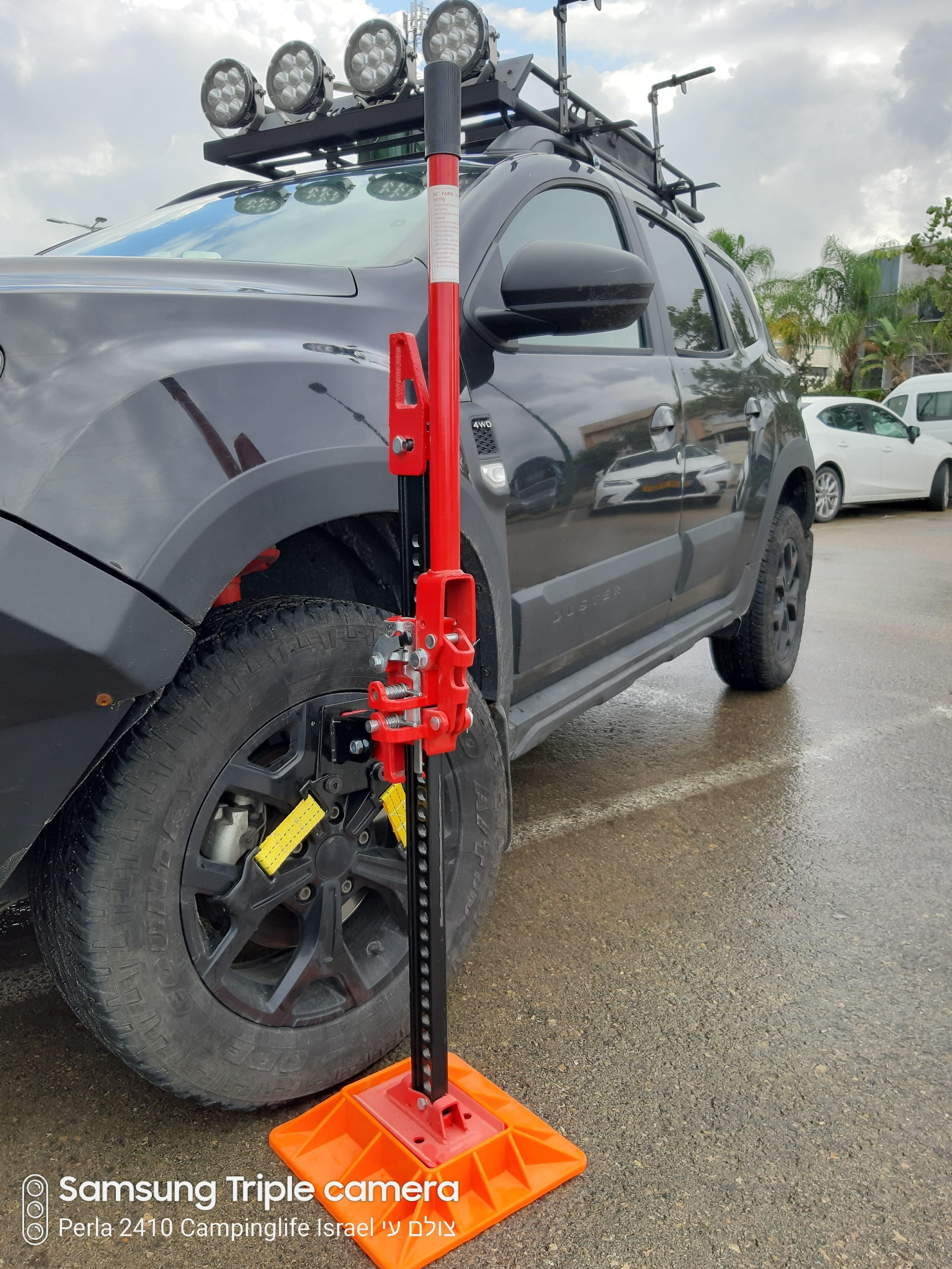 חיבור לגלגל עבור ג'ק חקלאי מגבה מכאני היליפט