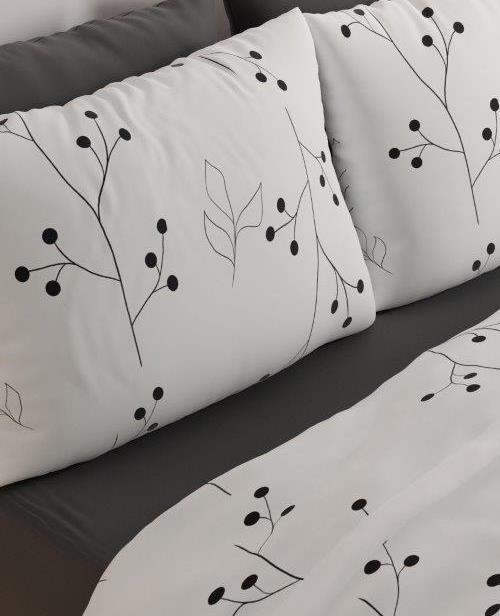 סט מצעים יחיד 100% כותנה דגם - עלומה