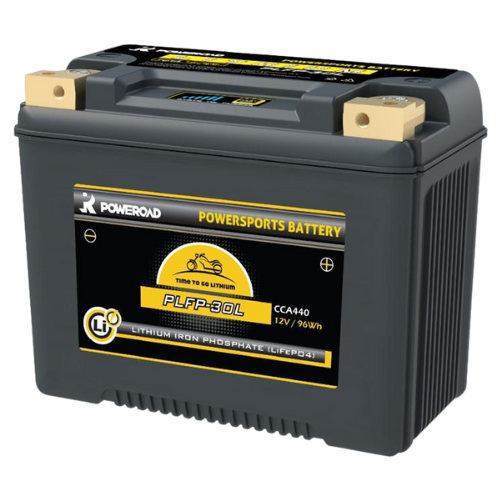 מצבר ליתיום לאופנועים וקטנועים דגם PLFP-30L מבית POWEROAD