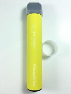 סיגריה אלקטרונית חד פעמית כ 1500 שאיפות Kubibar Disposable 20mg בטעם אננס אייס Pineapple Ice