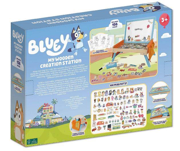 בלואי Bluey ערכת יצירה מעץ 108 חלקים בלואי Bluey ערכת יצירה מעץ 108 חלקים