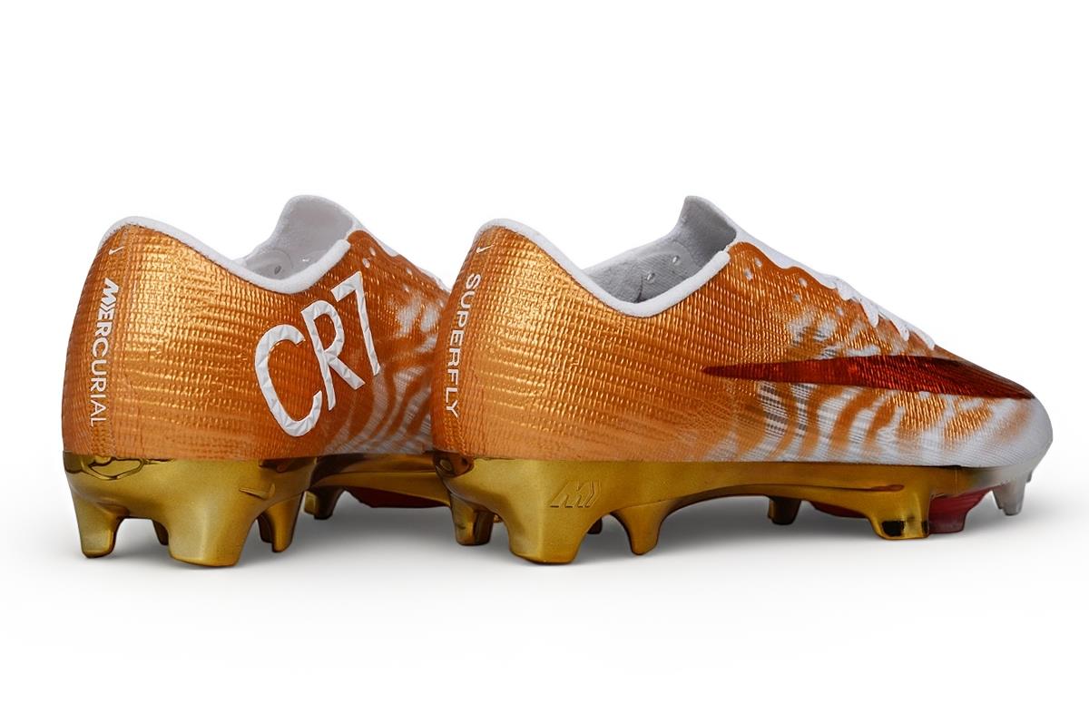 נעלי כדורגל Nike Air Zoom Mercurial ברונז זהב CR7