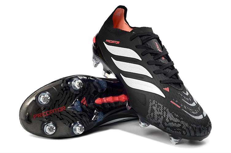 נעלי כדורגל אדידס Adidas Predator II שחור אדום