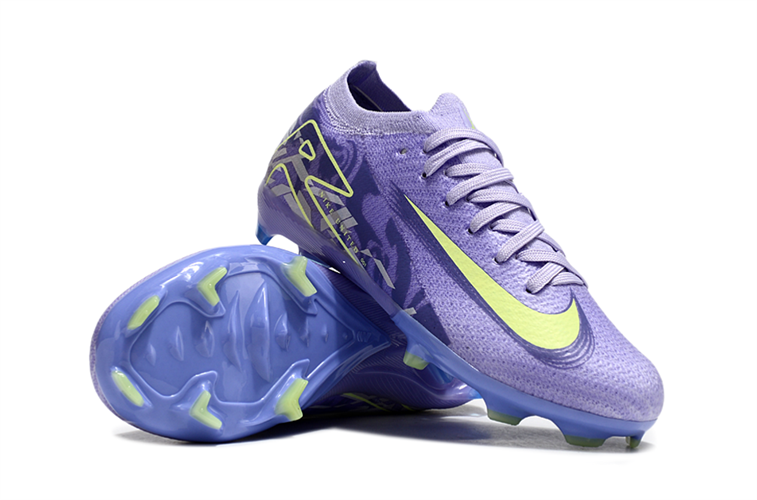 נעלי כדורגל ילדים Nike Air Zoom Mercurial Elite FG סגול צהוב
