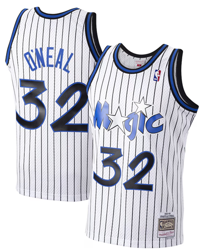 שאקיל אוניל גופיית אורלנדו מג'יק NBA לבנה