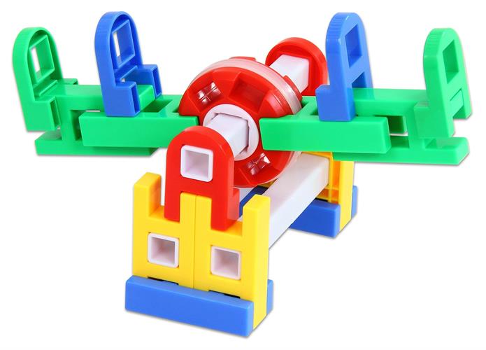 הרכבת סולמות וגלגלים במיכל