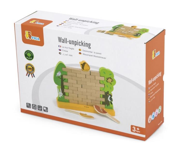 אל תפיל את האגוז משחק עץ איכותי