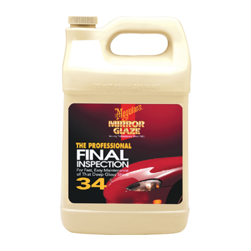 מסיר ומבריק שאריות פוליש - FINAL INSPECTION מבית MEGUIAR'S | גלון 1 ליטר