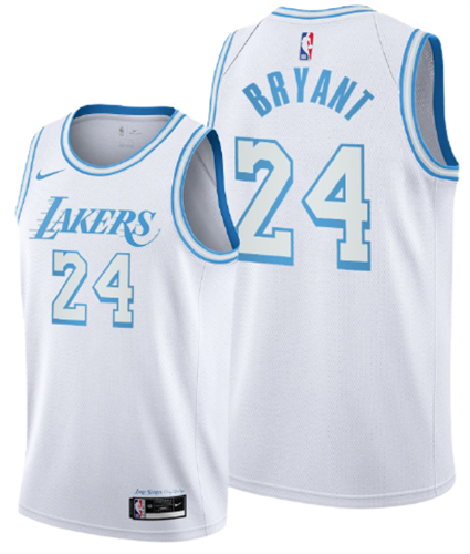 גופיית לייקרס קובי בריאנט סיטי אדישן NBA