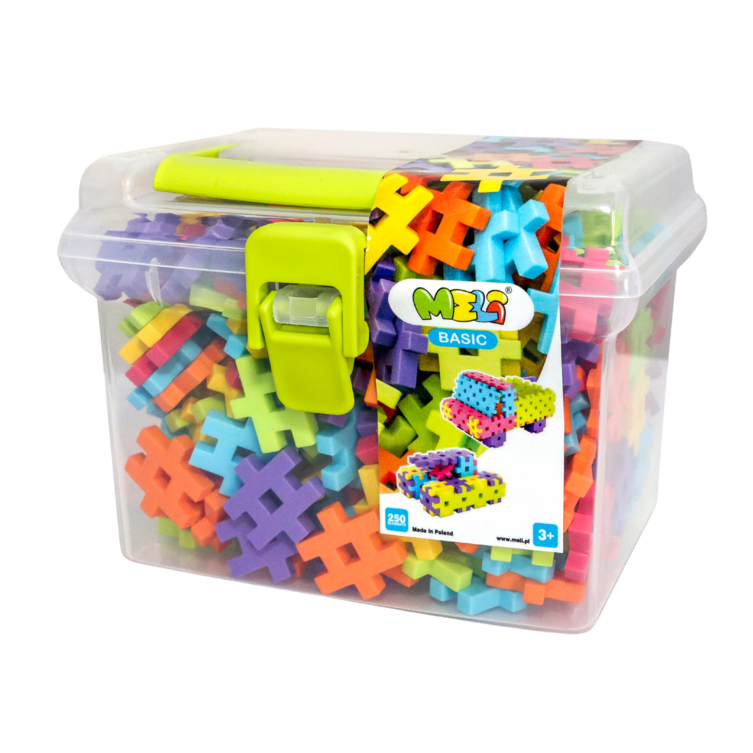 מלי MELI בייסיק BASIC קופסה ניידת 250 חלקים