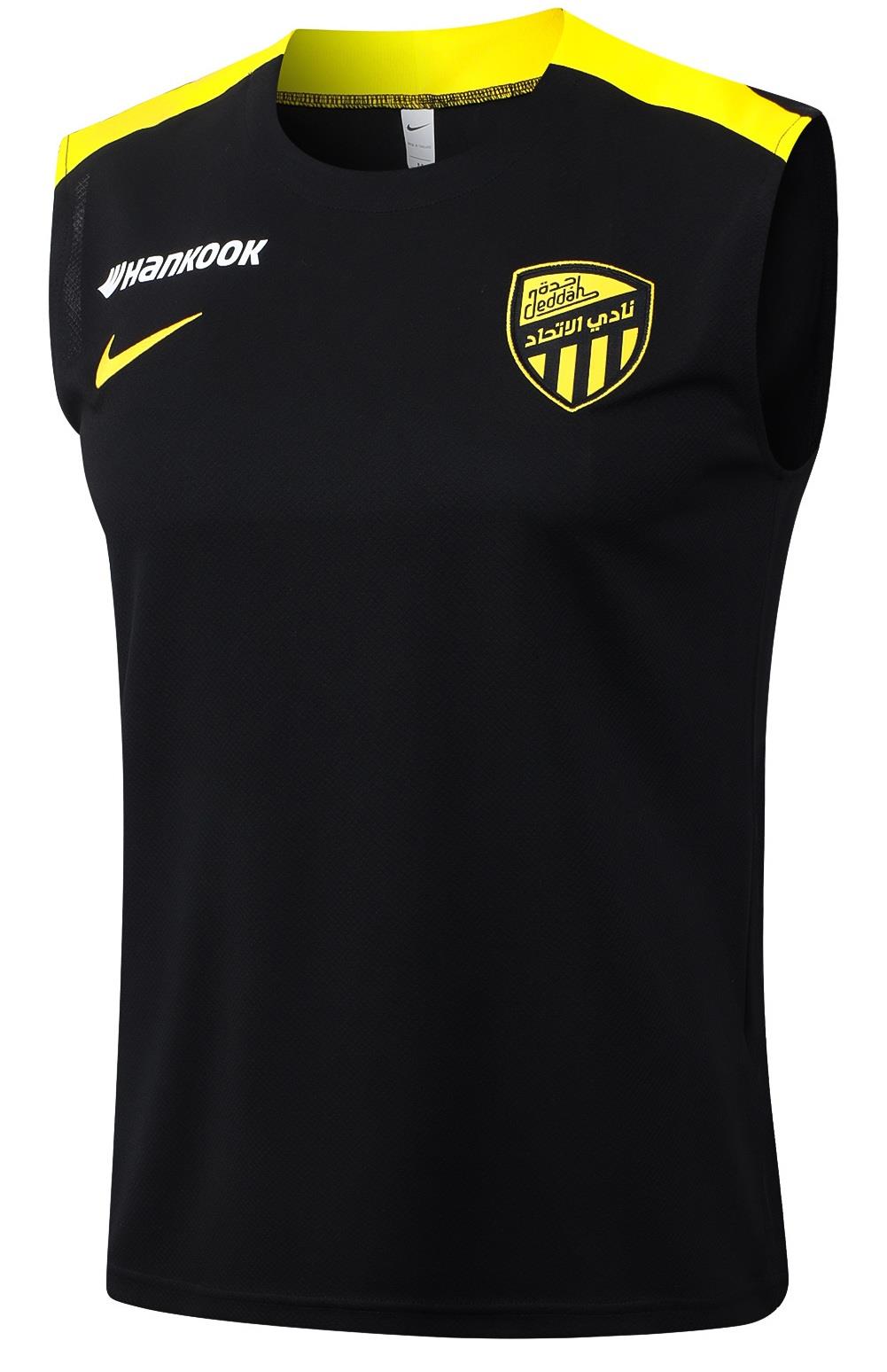 אל איתיחאד גופיית ספורט שחורה