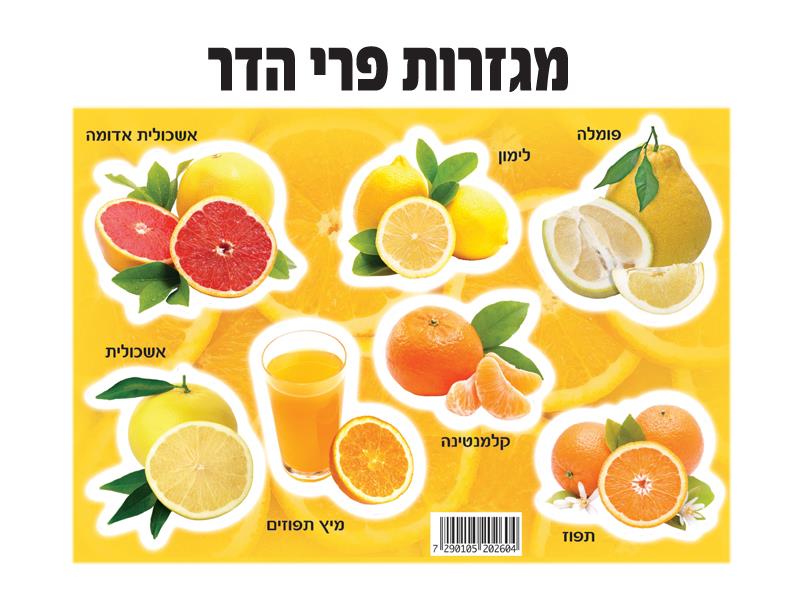 מגזרות פרי הדר