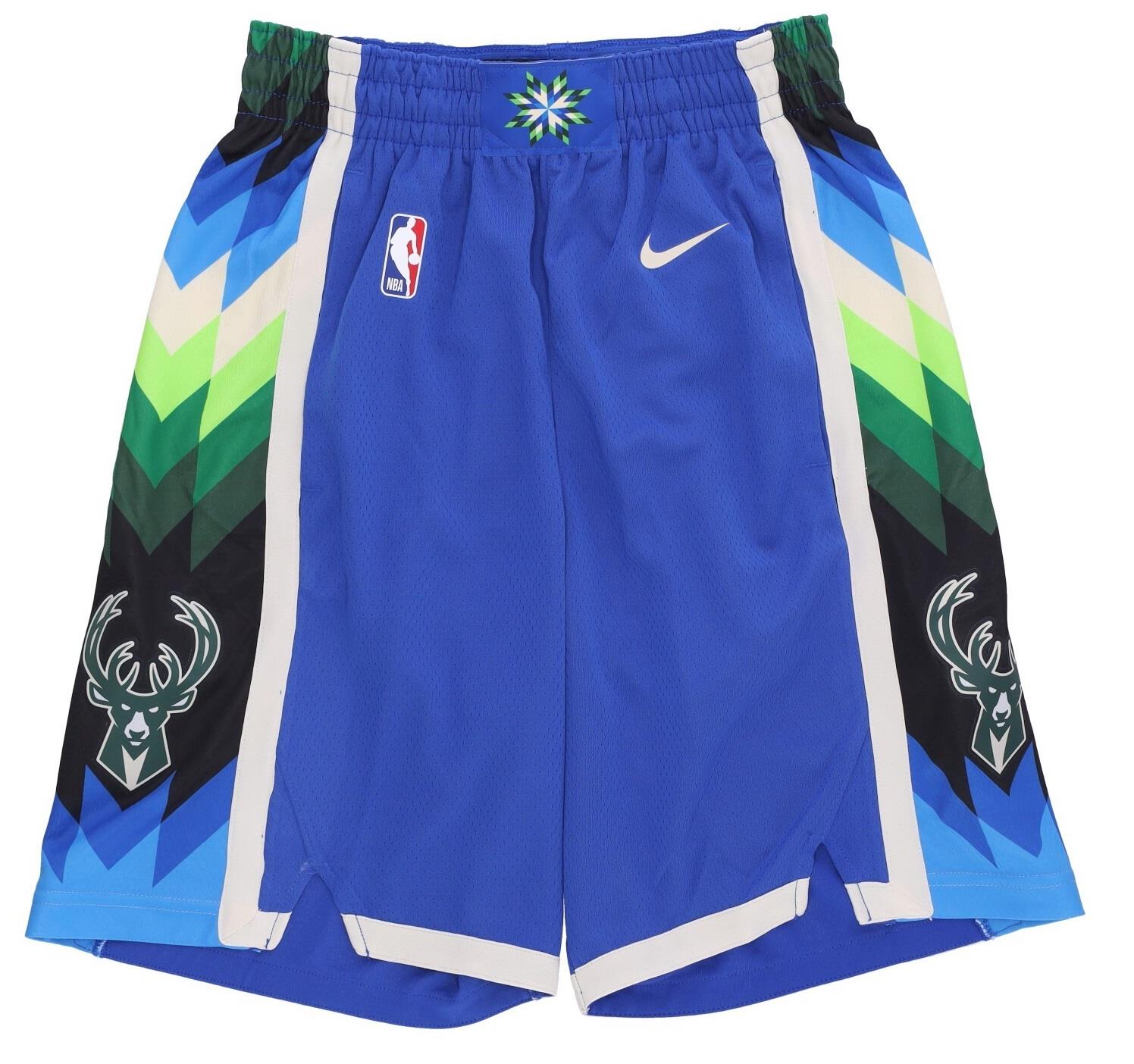 מכנסי מילווקי באקס כחולות NBA