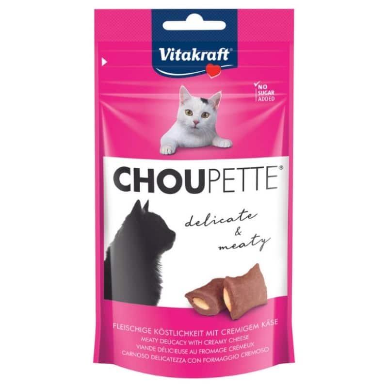 ויטה קראפט חטיף לחתול Choupette במילוי גבינה Vita Kraft