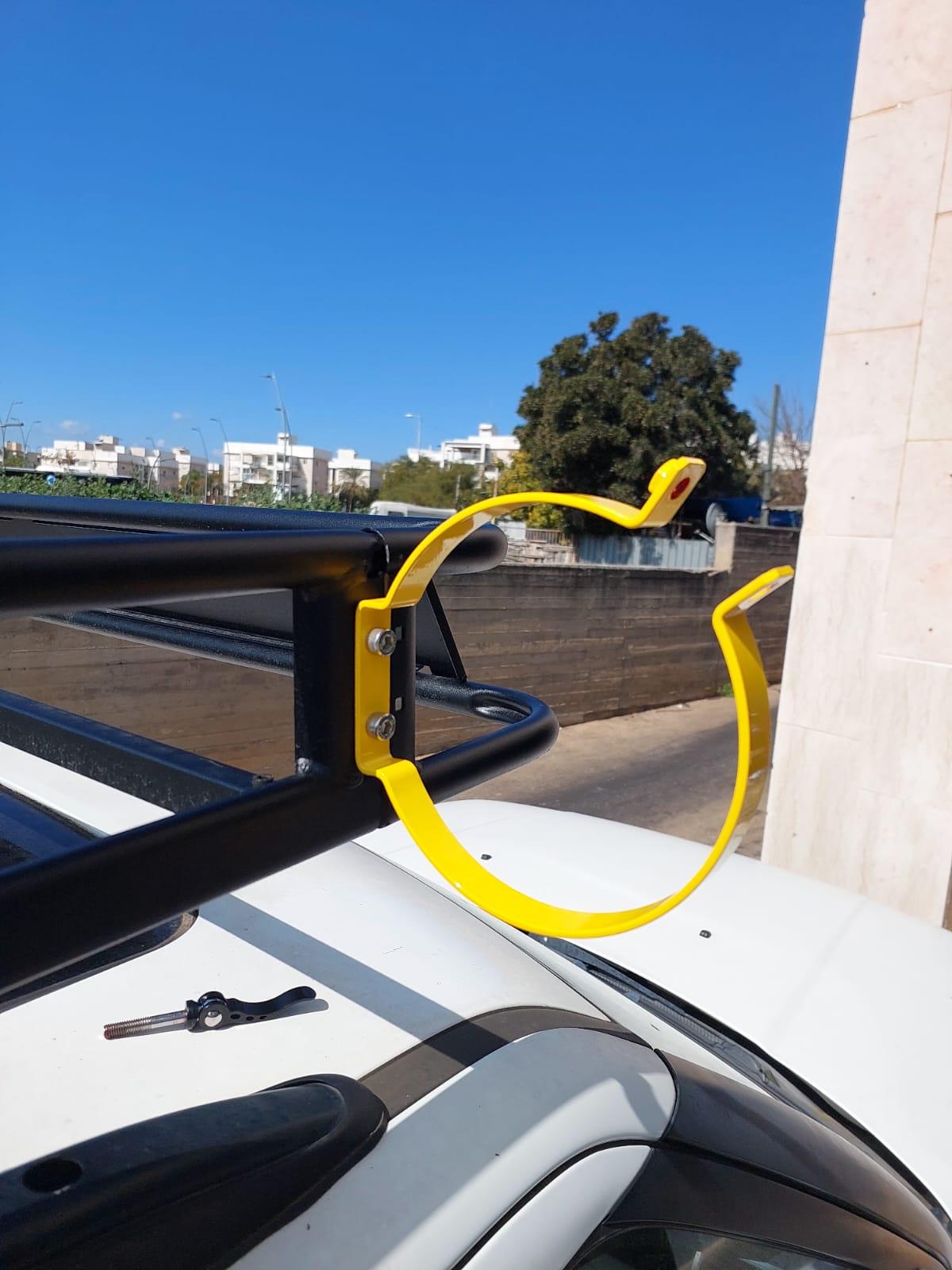 בנד מתכת חבק צבע צהוב בורג הידוק מקורי למיכל מים עם ברז Giberit להתקנה בכל מקום קמפינג לייף