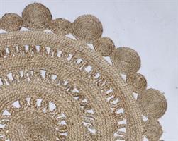 שטיח דגם - אגוס חבל עגול בעבודת יד