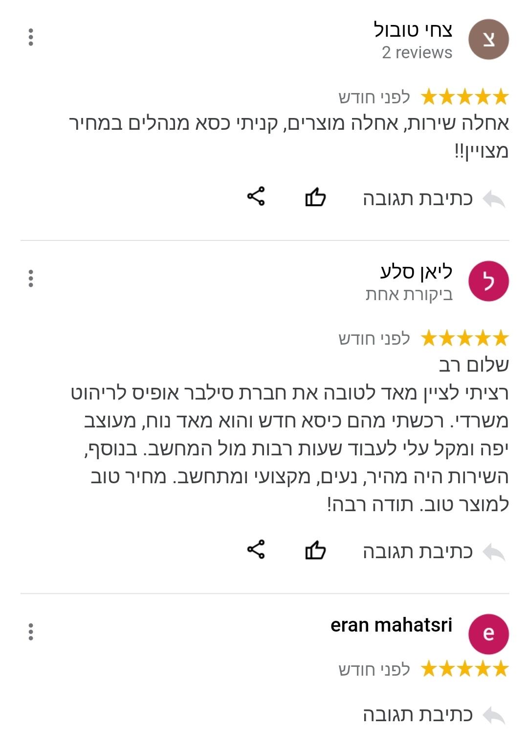 תצוגה במקום