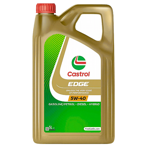 שמן מנוע 5 ליטר CASTROL EDGE 5W40