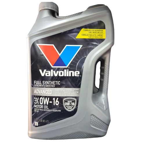 שמן מנוע 5 ליטר ADVANCED 0W-16 מבית VALVOLINE