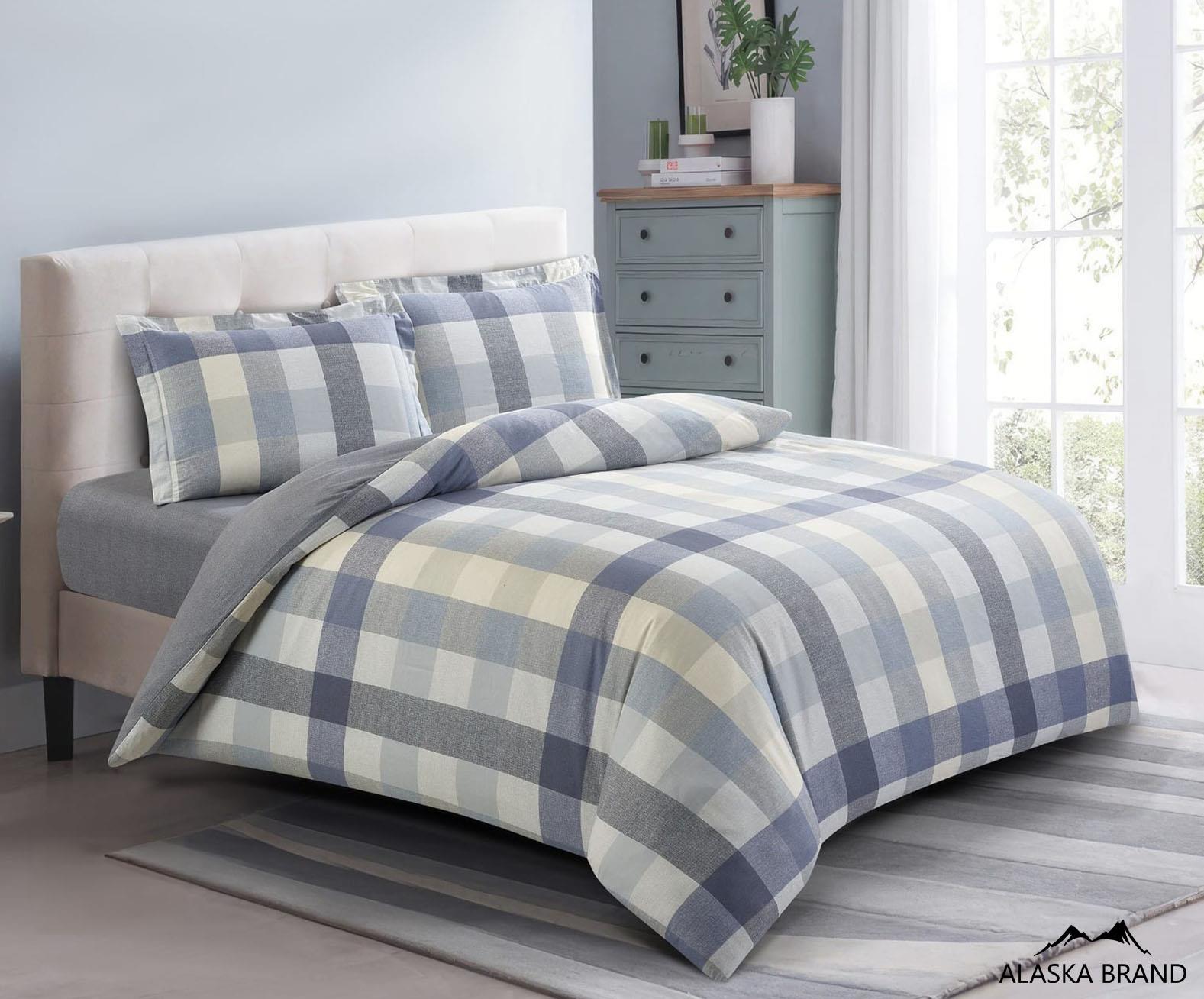 מצעי 100% כותנה רכה בצפיפות 200 חוט דגם אלון | מבחר מידות