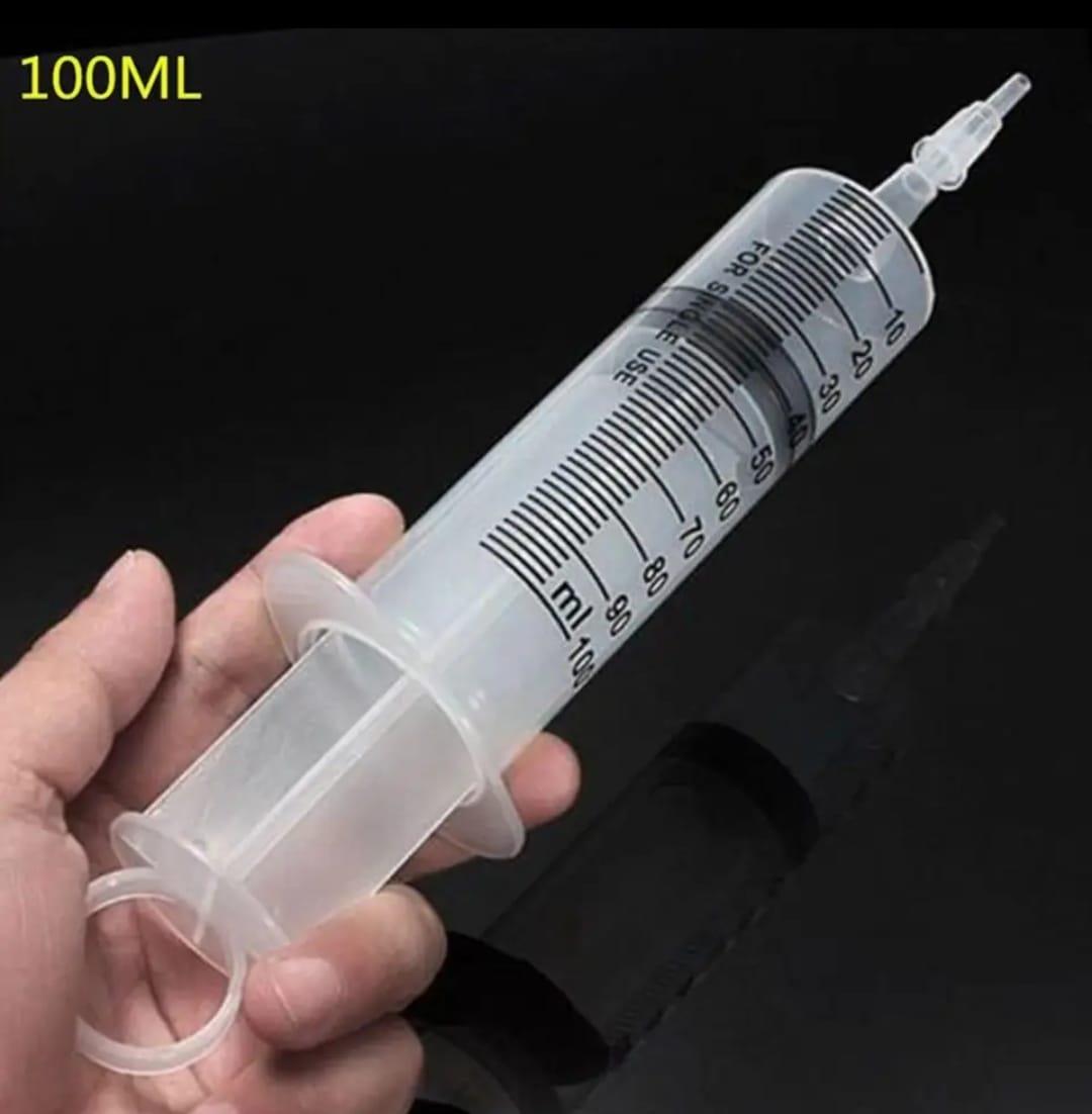 מזרק פלסטיק מ''ל 100 ML מזרק שקוף המחיר ליחידה אחת קמפינג לייף מזרק פלסטיק מ''ל 100 ML מזרק שקוף המחיר ליחידה אחת קמפינג לייף