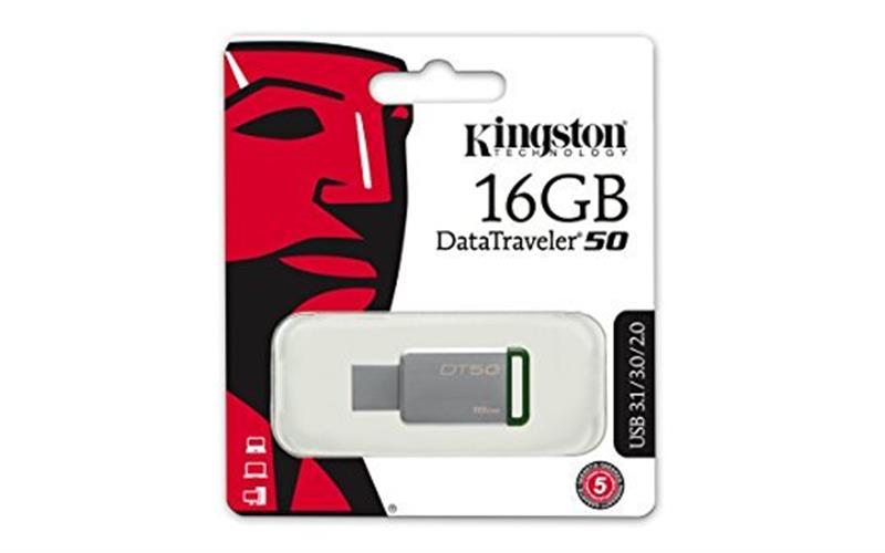 דיסק און קי Kingston 16GB Data Traveler 50 usb 3.0
