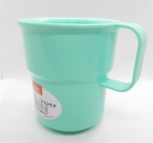 כוס מאג צבע טורקיז  קמפינג שטח פלסטיק קשיח רב פעמי ניתן לרחוץ ולהשתמש בלי הגבלה