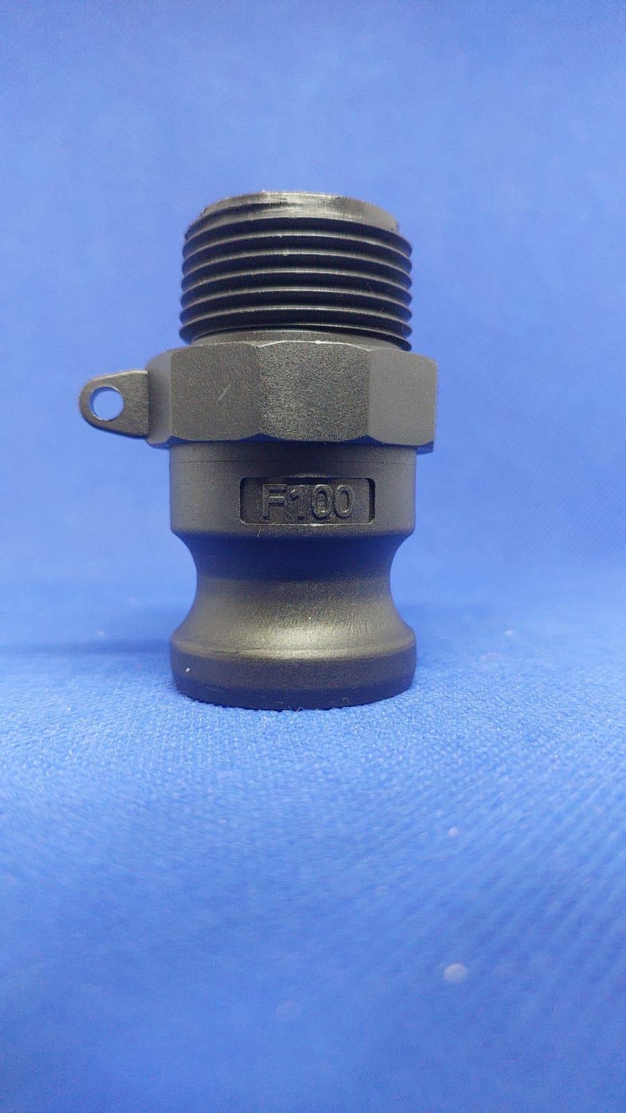 קאמלוק F100 חיבור מהיר זכר 37 ממ CAMLOCK COUPLING נגדי הברגה זכר 33 ממ קמפינג לייף