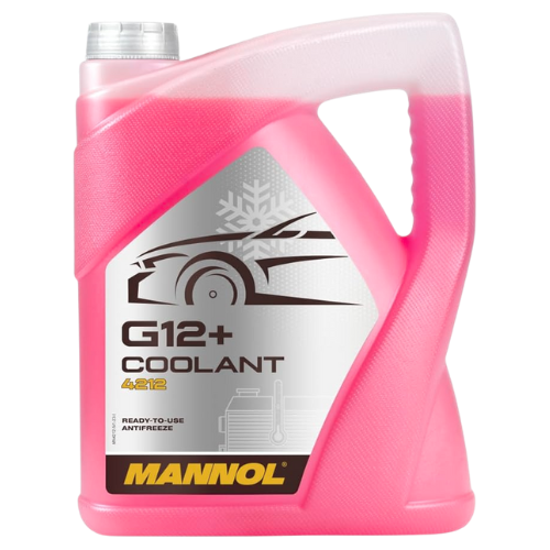 נוזל קירור ורוד +COOLANT G12 מבית MANNOL