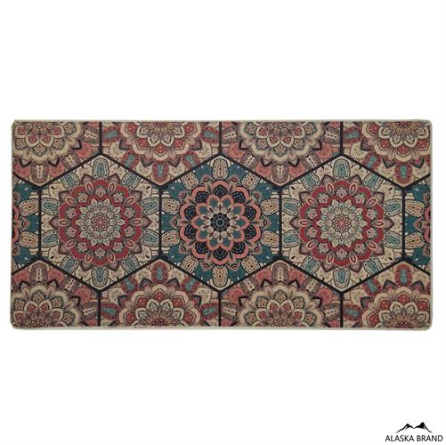 שטיח מטבח איכותי בתוספת גומי בתחתית דגם - 61 (מתנקה בקלות!)