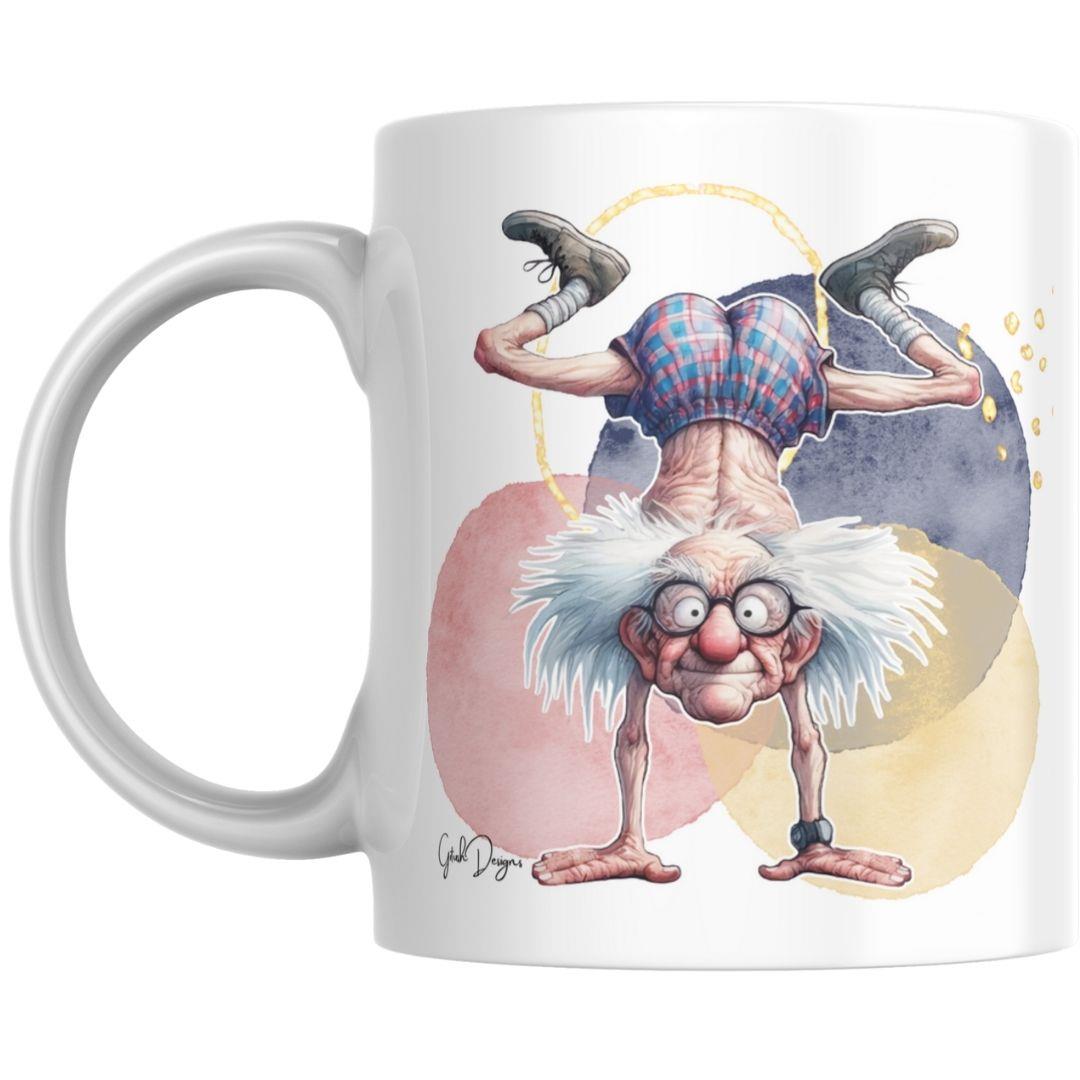 ספל הומור – הגיל הוא רק מספר, האיזון זה לכל החיים