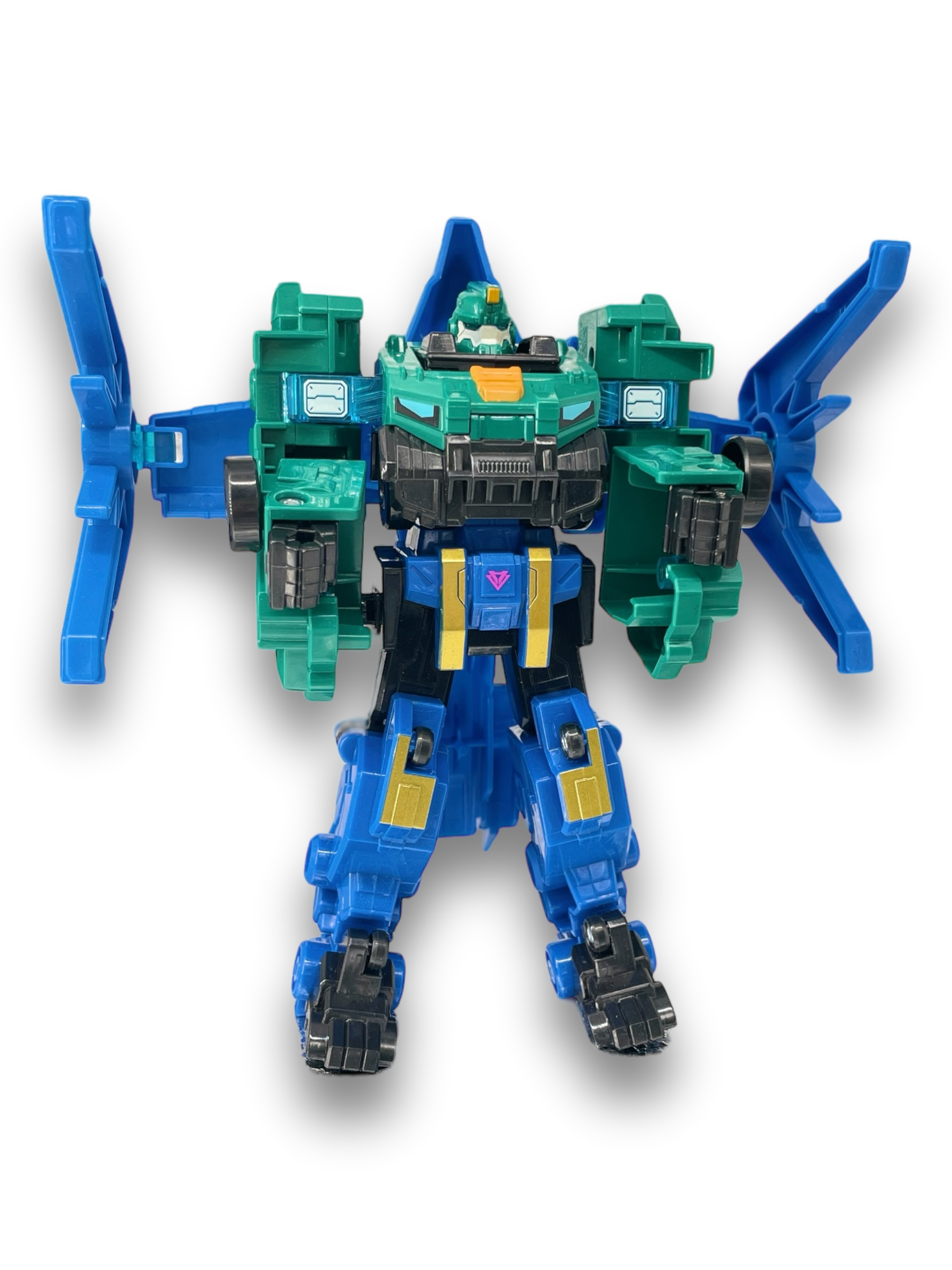 דינוסטר DINOSTER - מיני רובוט על Mini Stego Blast Wings- משנה צורה 2 ב-1