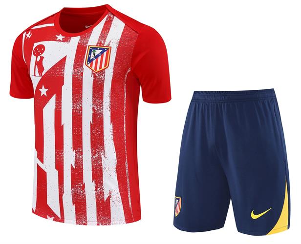 אתלטיקו מדריד חליפה קצרה אדום כחול