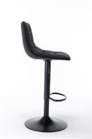 כסא בר מעוצב דגם בלגיה צבע שחור