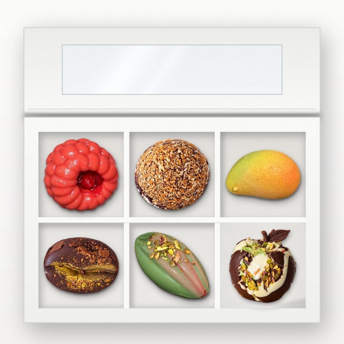 דואט הקינוחים S – 6 קינוחי פירות ושוקולד