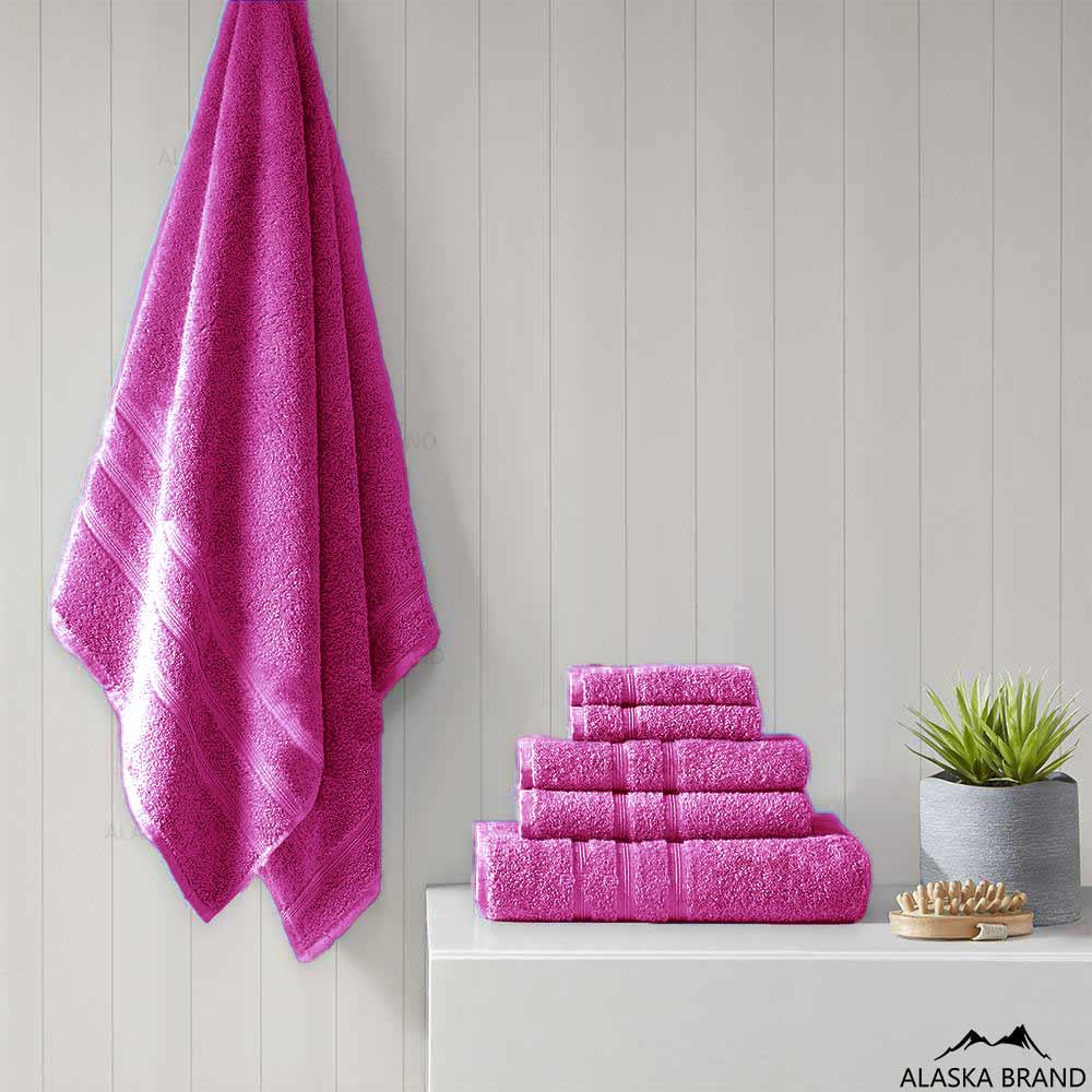 מגבות עבות דגם פרימיום - Premium *כושר ספיגה גבוה* ורוד פוקסיה